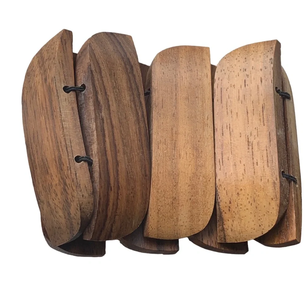 Expandable Wooden Bracelet Woman’s Natural Jewelry - Picture 5 of 7